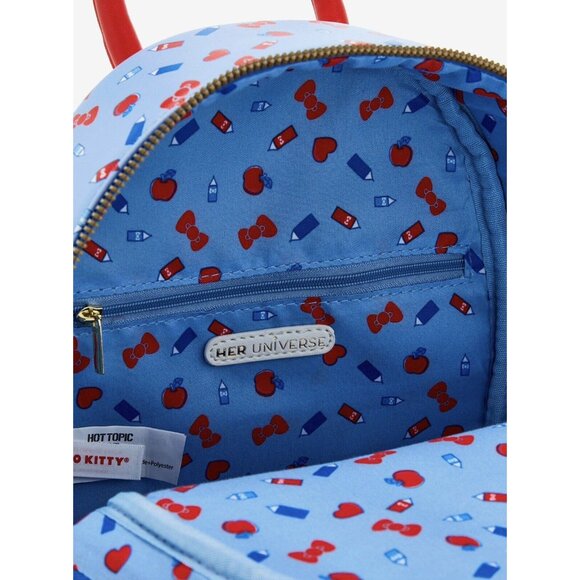 Her Universe Sanrio Hello Kitty Birthday Apple Mini Backpack NEW - Picture 7 of 7